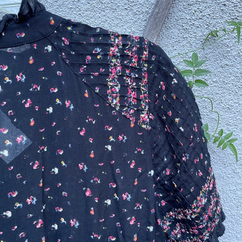 rare feelings maxi dress black